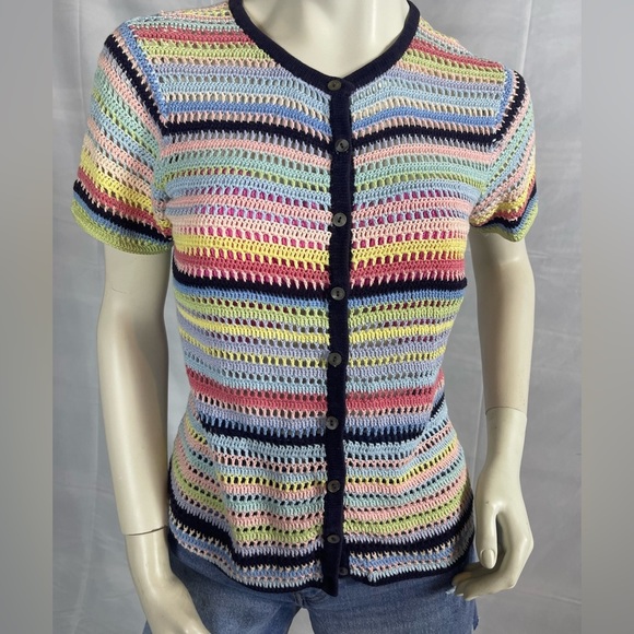 Y2K Knitted Cardigan - Picture 2 of 7